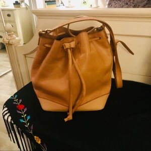 Madewell Leather Bucket Bag